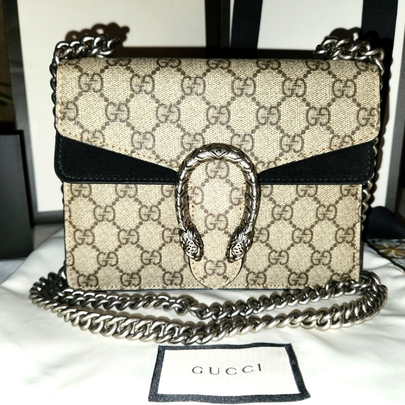 GUCCI - Dionysus GG Supreme Mini Bag - Picture 1 of 13